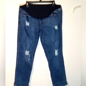 GUC Time N Tru Maternity Jeans Size L 12/14